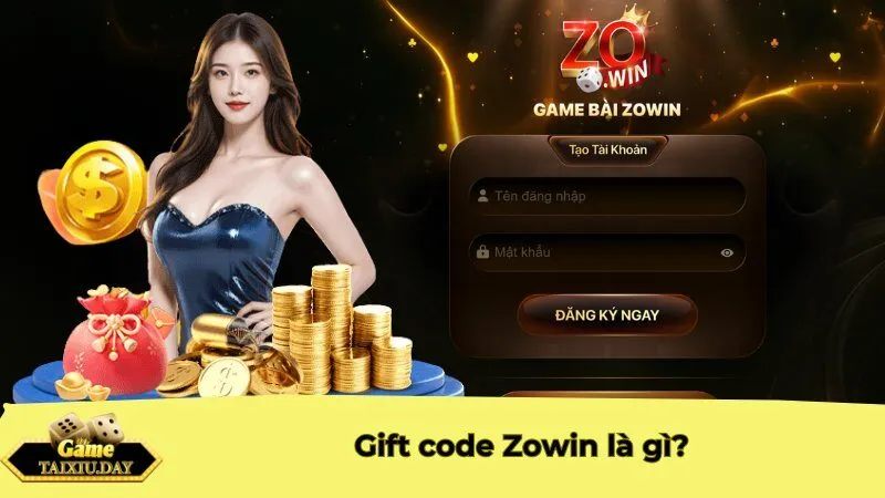 Gift code Zowin là gì?